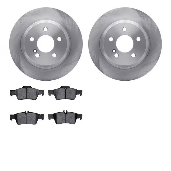 6502-63311, Rotors with 5000 Advanced Brake Pads, Dynamic Friction Co, Mfr#: 6502-63311